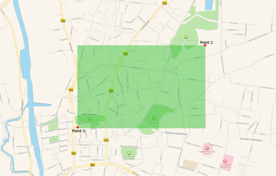 How to get geographic coordinates of the visible MKMapView area in iOS